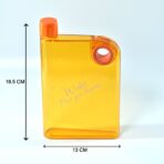 Notebook Style Slim Water Bottle (380 ml, Multicolor) - Image 4
