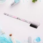 Floral Makeup Brush Set for Eyes, Lips, and Face (5 Pc) - Image 4