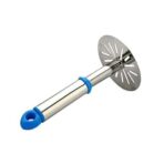 Stainless Steel Potato Masher with Soft Grip Handle Comfortable, Durable, and Efficient for Mashed Potatoes Ideal Kitchen Tool, Pack of 1 - Image 2