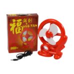 Cart Shape UHE-Powered Mini Fan Compact, Stylish, and Portable Cooling Fan for Personal Use, for Desk, Home, and Travel Needs