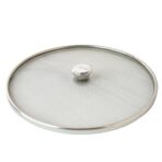 Large Stainless Steel Mesh Net Cover 1 Pc Splatter Screen for Frying Pans, Cooking Food Protection
