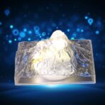 Unique Plastic Night Light: Flameless LED (Iceberg Design, Gift) - Image 2
