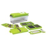 PLASTIC 13-IN-1 MANUAL VEGETABLE GRATER,CHIPSER AND SLICER