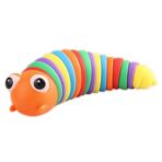 3D Rainbow  Slug Fidget Toy Stress Relief for Children Adults